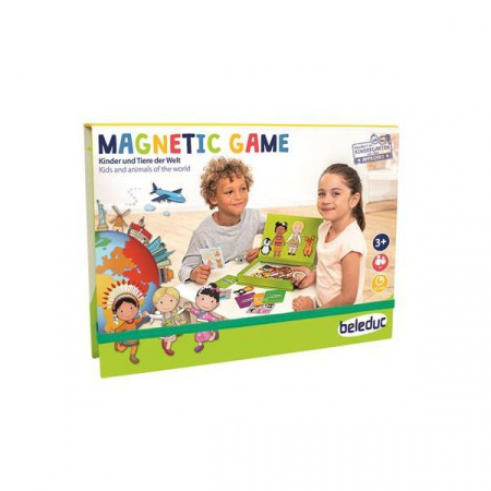 Játékok 3-5 éveseknek - Beleduc Joc magnetic Imbraca personajele