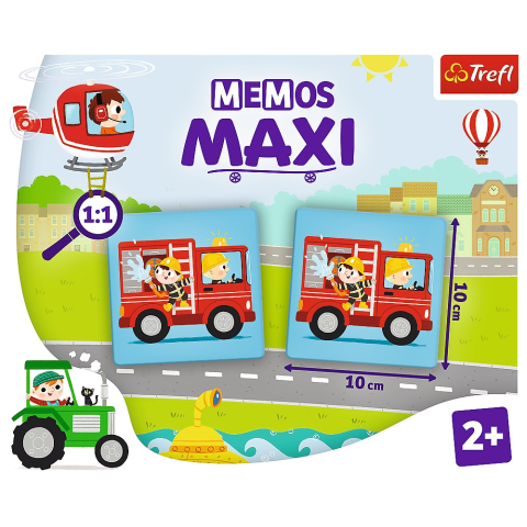 Trefl-Joc Memos Maxi Vehicule [4]