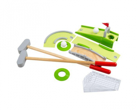 Jucarii de sezon - BigJigs-Joc-Mini-Golf-din-lemn
