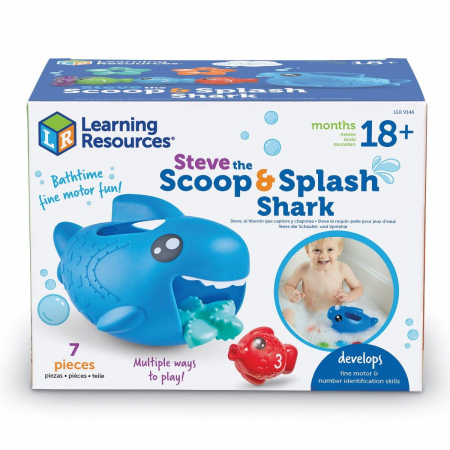 Jucarii 1-3 ani - Learning Resources-Joc pentru baita - Rechinul Steve