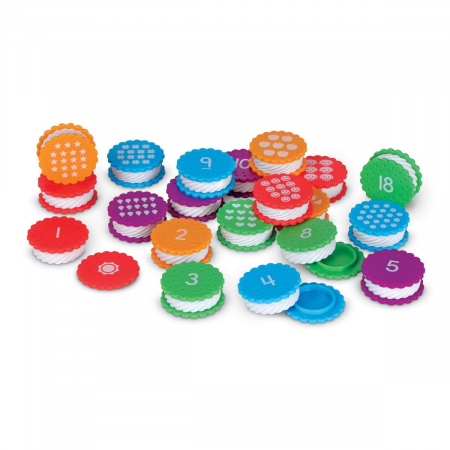 Learning Resources Joc pentru sortat si numarat - Mini prajiturele [1]