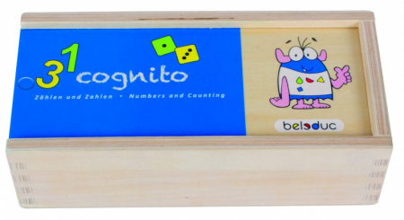 Ajándékok 7 éves gyerekeknek - Beleduc Joc Puzzle Cognito Recunoaste Numerele - Beleduc