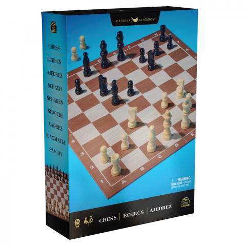 Jucarii 6-8 ani - Joc Sah Cu Tabla De Lemn