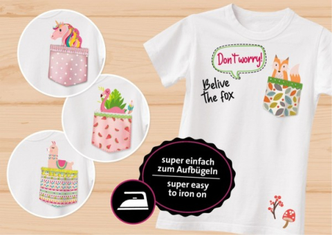 Oktató játékok - Joc si kit creativ pentru fete Lena de desenat si lipit stickere tricouri