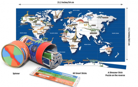 Chalk and Chuckles Joc Smart Sticks - Dinozauri [2]