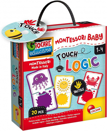 Cadouri botez - Lisciani Joc tactil Montessori - Culori