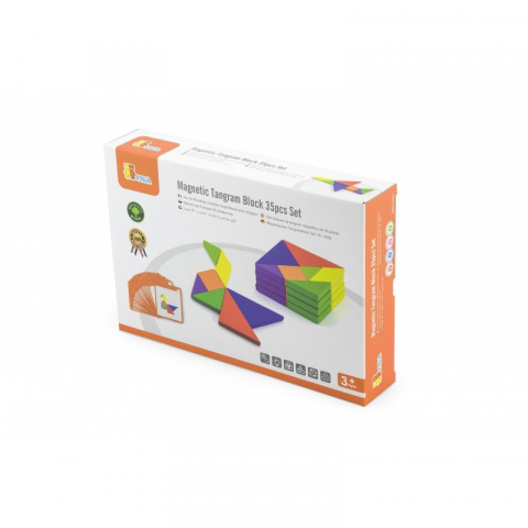Joc Tangram magnetic cu 35 piese, Viga [7]