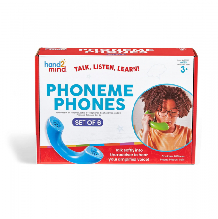 Jocuri educative - Hand2Mind-Jocul fonemelor - Telefoane vesele