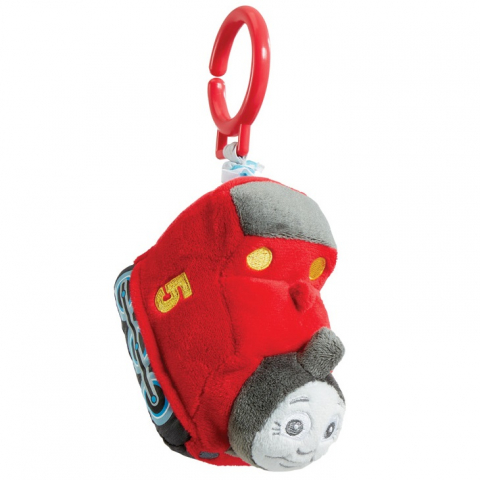 Játékok 1-3 éveseknek - Jucarie atasabila din plus si material textil James, Thomas and Friends, 11 cm