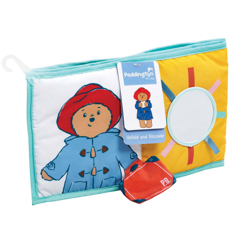 Jucarii 1-3 ani - Rainbow Designs-Jucarie - carte Paddington cu doua fete pentru dezvoltare senzoriala