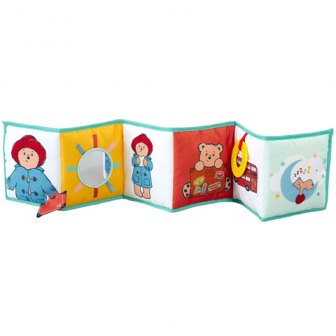 Jucarie - carte Paddington cu doua fete pentru dezvoltare senzoriala [1]