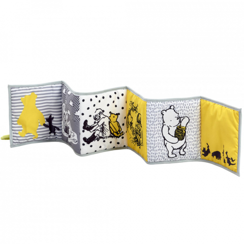 Rainbow Designs-Jucarie - carte Winnie the Pooh cu doua fete pentru dezvoltare senzoriala [5]