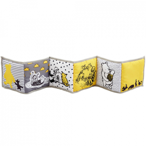 Rainbow Designs-Jucarie - carte Winnie the Pooh cu doua fete pentru dezvoltare senzoriala [1]