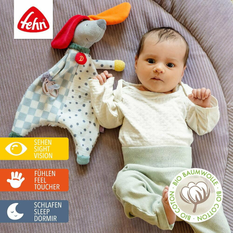 Fehn-Jucarie cu inel pentru suzeta - Catelus NATUR [4]