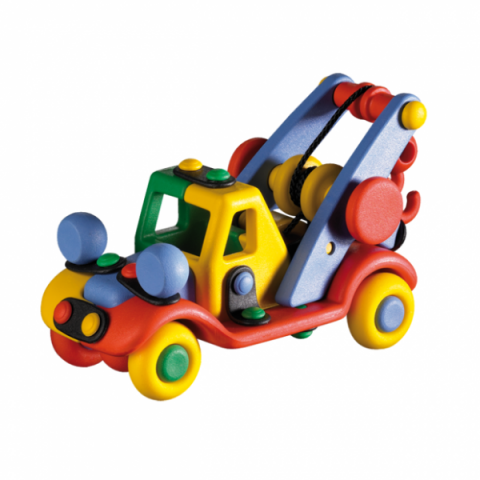 Játékok 3-5 éveseknek - Jucarie de construit mic-o-mic 3D Macara 089.013, 11.7 cm