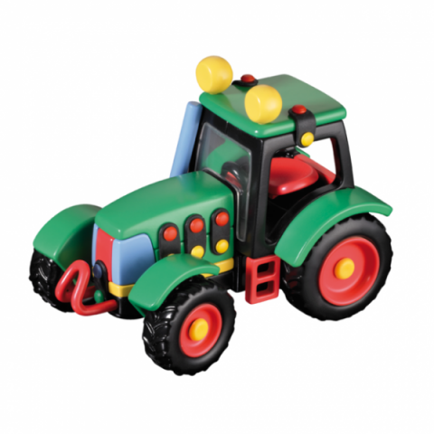 Játékok 3-5 éveseknek - Jucarie de construit mic-o-mic 3D Tractor 089.010, 16.5 cm