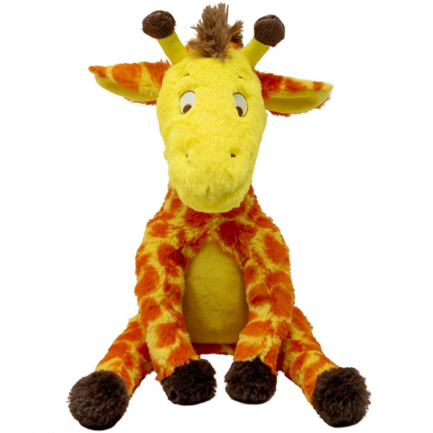 Játékok 1-3 éveseknek - Jucarie de plus Gerald, Girafele nu stiu sa danseze, 25 cm (asezat)