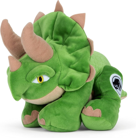 Oktató játékok - Jucarie de plus Schmidt - Jurassic World - Dinozaurul Triceratops, 25 cm