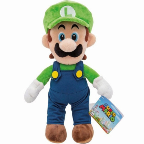 Jucarii educative - Play by Play-Jucarie de plus Simba Luigi, Super Mario, 32 cm