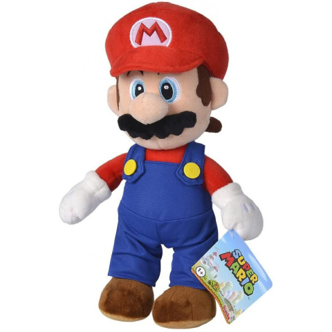 Play by Play-Jucarie de plus Simba Mario, Super Mario, 30 cm [1]