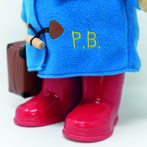 Jucarie de plus ursuletul Paddington cu valiza si cizme, 30 cm [6]