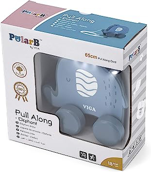 Cadouri botez - New Classic Toys Jucarie de tras Elefantel PolarB
