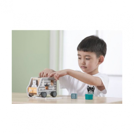 New Classic Toys Jucarie de tras sortator forme geometrice Camion PolarB [2]