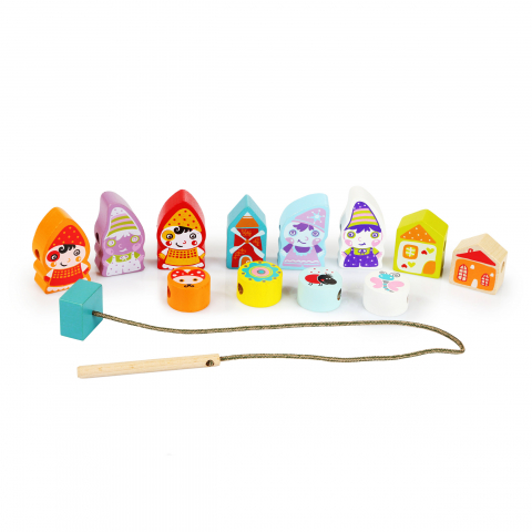 Jucarie din lemn, Cubika, “Joc de indemanare, Papusi” [1]