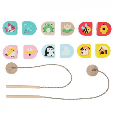 Cubika-Jucarie din lemn, Cubika, Joc de indemanare si asociere, My Home [1]