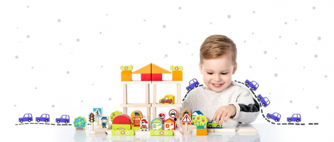 Jucarie Din Lemn, Cubika - Kit De Constructie Pentru Baietei [2]