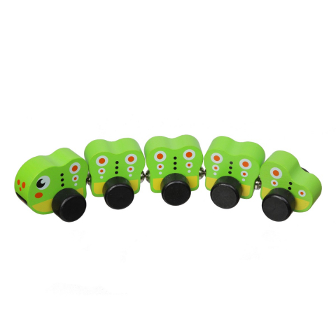 Cubika-Jucarie din lemn, Cubika, Omida jucausa [1]