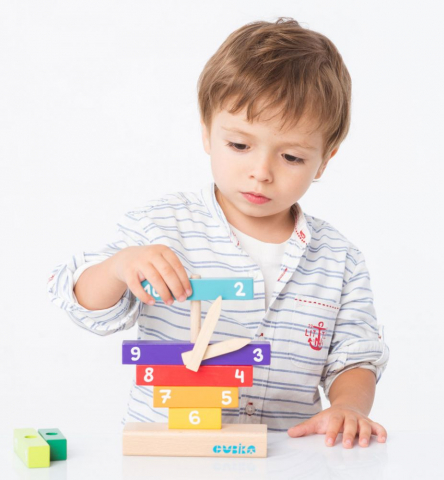 Jucarie Din Lemn, Cubika, "Sa Invatam Ceasul" [3]