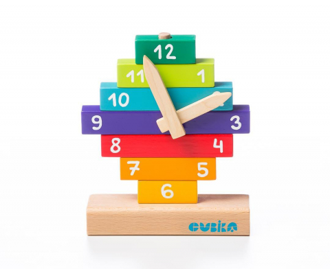 Jucarie Din Lemn, Cubika, "Sa Invatam Ceasul" [1]