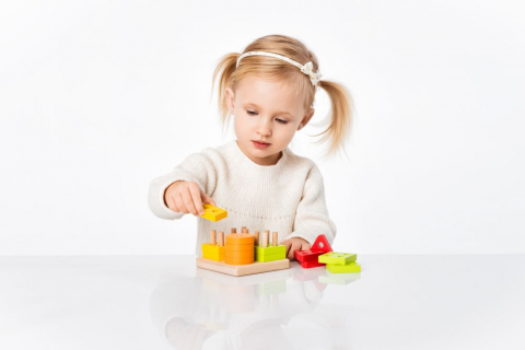 Jucarie din lemn, Cubika, Sortator Forme Geometrice 03 [2]