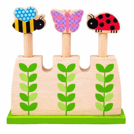 Toate jucariile - BigJigs-Jucarie-din-lemn-Pop-Up-In-gradina