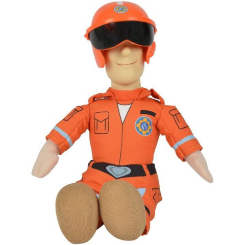 Jucarii 0-1 ani - Jucarie din material textil si plastic Tom Thomas, Fireman Sam, 17 cm