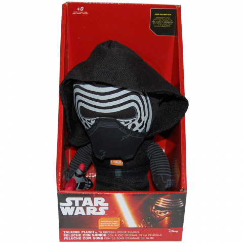 Jucarii 0-1 ani - Jucarie din material textil, Star Wars Kylo Ren, 20 cm