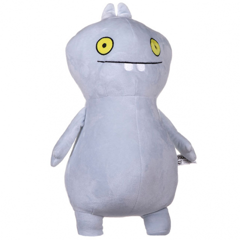 Jucarii 0-1 ani - Jucarie din plus Babo (gri), Ugly Dolls, 28 cm