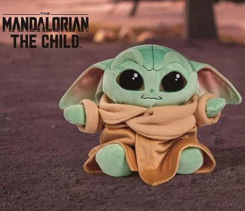 Jucarie din plus Baby Yoda, The Mandalorian, Star Wars, 22 cm [5]