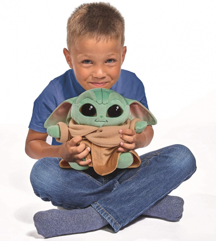 Jucarie din plus Baby Yoda, The Mandalorian, Star Wars, 22 cm [3]