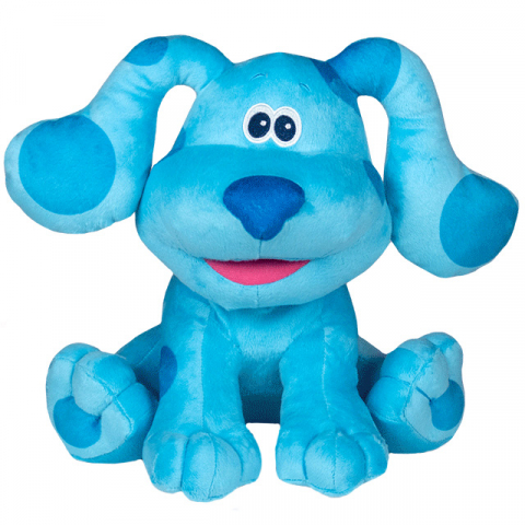 Jucarii 0-1 ani - Jucarie din plus Blue, Ghicitorile lui Blue si Tu!, 22 cm