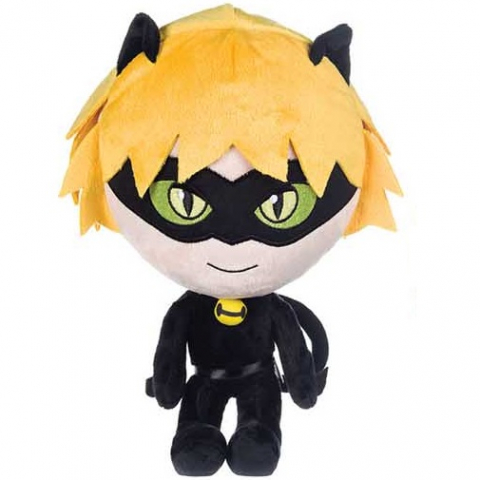 Jucarii 0-1 ani - Jucarie din plus Cat Noir, Miraculous, 27 cm