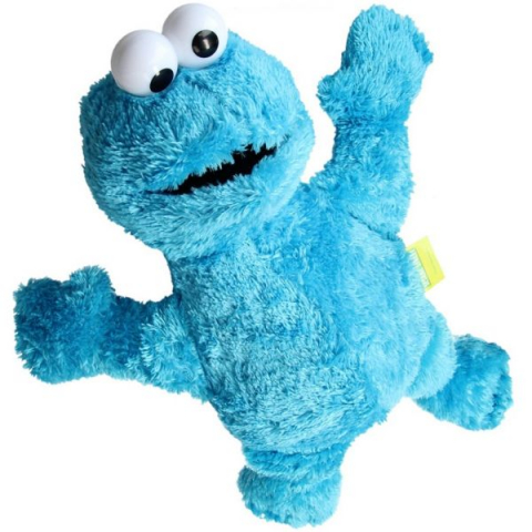 Play by Play-Jucarie din plus Cookie Monster, Sesame Street, 38 cm [1]