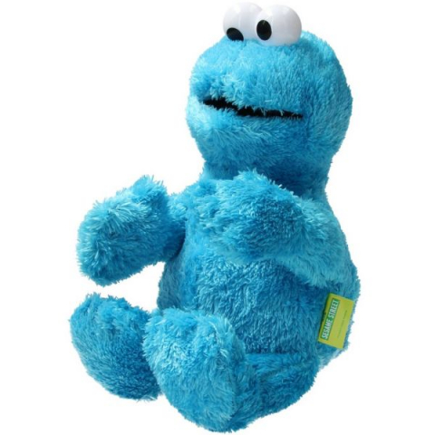 Play by Play-Jucarie din plus Cookie Monster, Sesame Street, 38 cm [2]