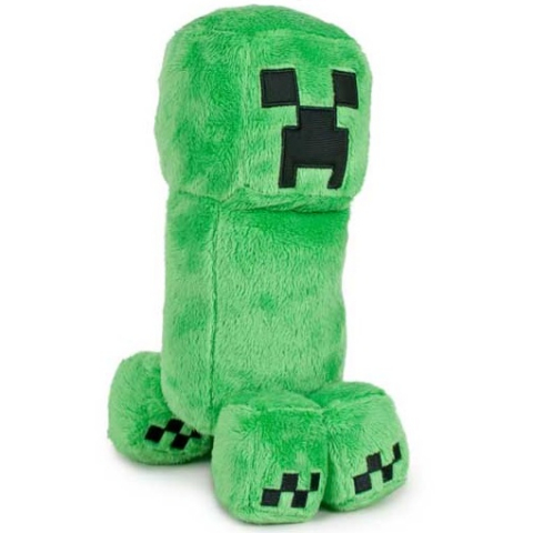 Jucarii 0-1 ani - Play by Play-Jucarie din plus Creeper, Minecraft, 28 cm