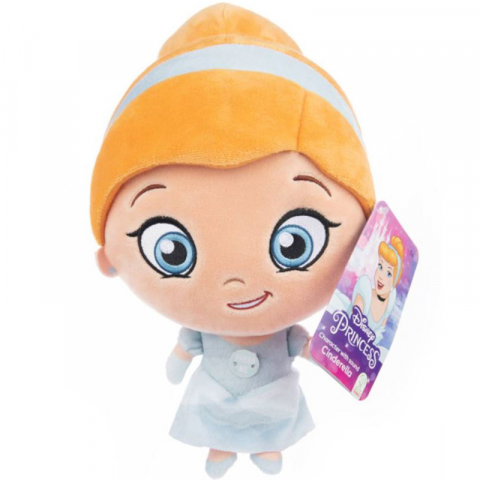 Jucarii 0-1 ani - Jucarie din plus cu sunete Cenusareasa, Disney Princess, 25 cm