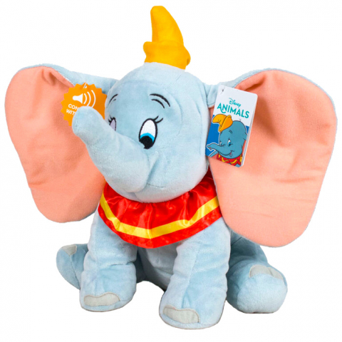 Jucarii 0-1 ani - Play by Play-Jucarie din plus cu sunete Dumbo, 20 cm