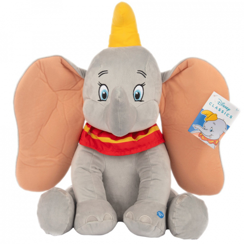Jucarii 0-1 ani - Jucarie din plus cu sunete Dumbo, 30 cm