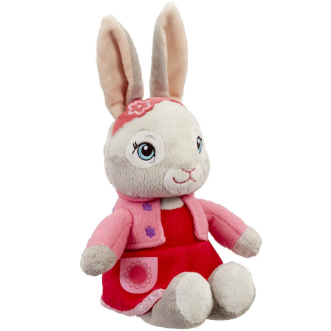 Rainbow Designs-Jucarie din plus cu sunete Lily Bobtail, Peter Rabbit, 25 cm [2]