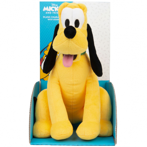 Jucarii 0-1 ani - Jucarie din plus cu sunete Pluto, 26 cm